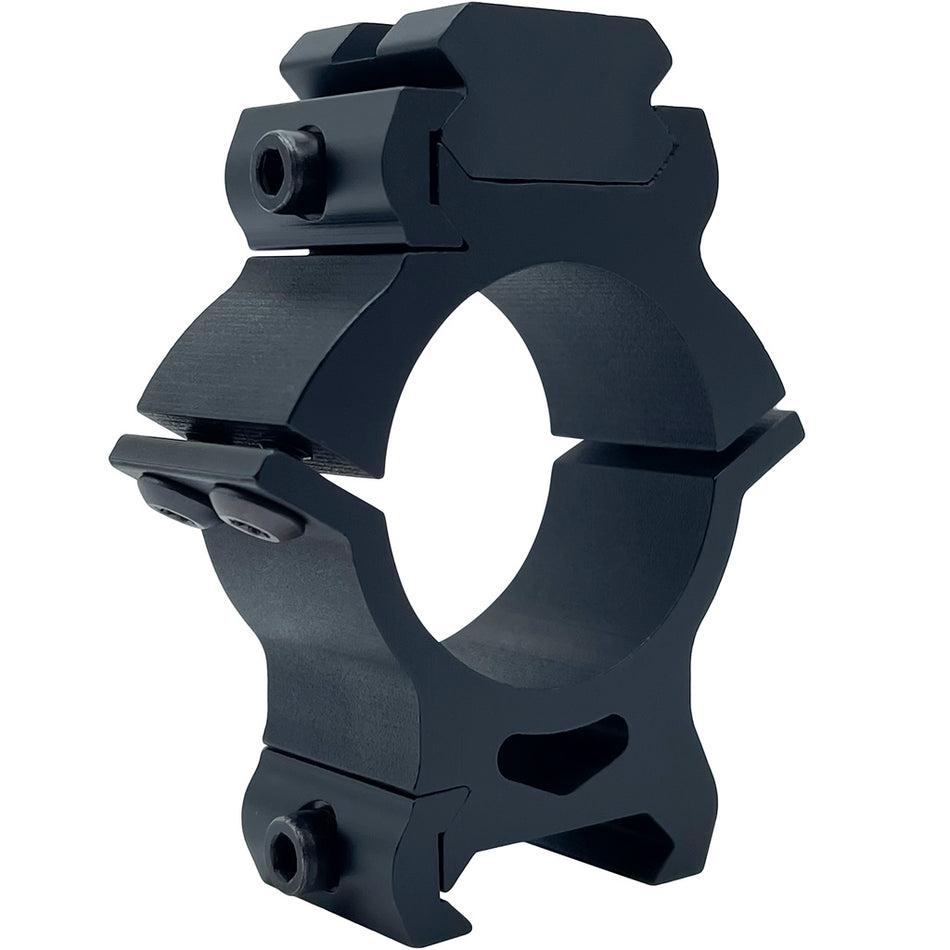 VersaRing 30mm Universal Horizontal Scope Rings Black Weaver/Picatinny