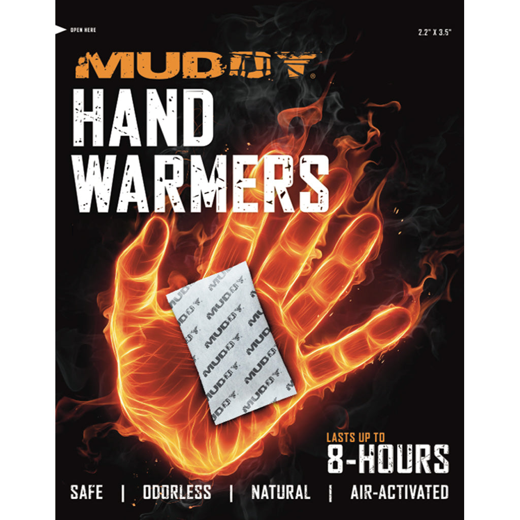 Muddy PDQ Hand Warmers Odorless 8-Hour 40 Count