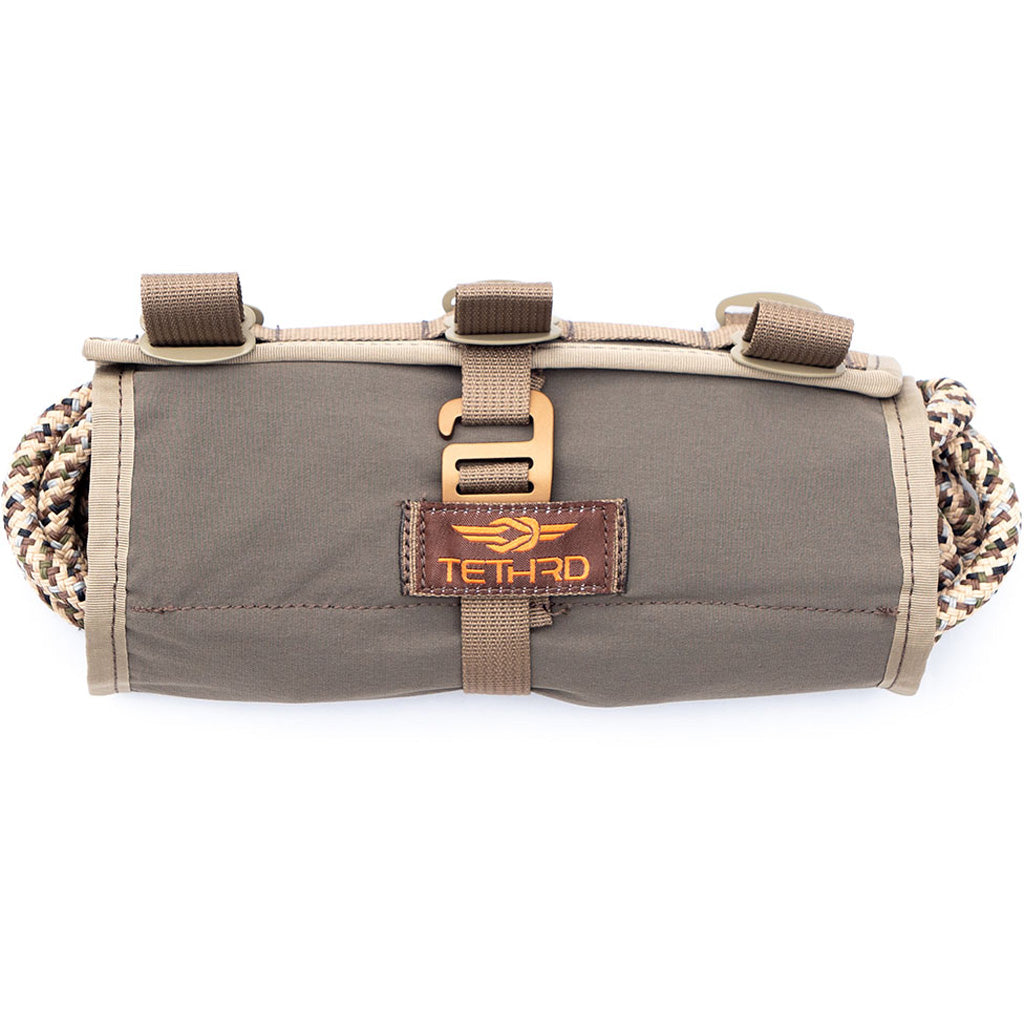 Tethrd Roll Up Saddle Hunter Rope Pouch with MOLLE Clips