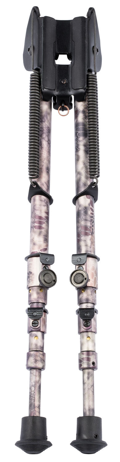 Harris Bipod 25C Non-Swivel, Swivel Stud Mount, 13.5"-27" Adjustable, Kryptek Highlander Finish