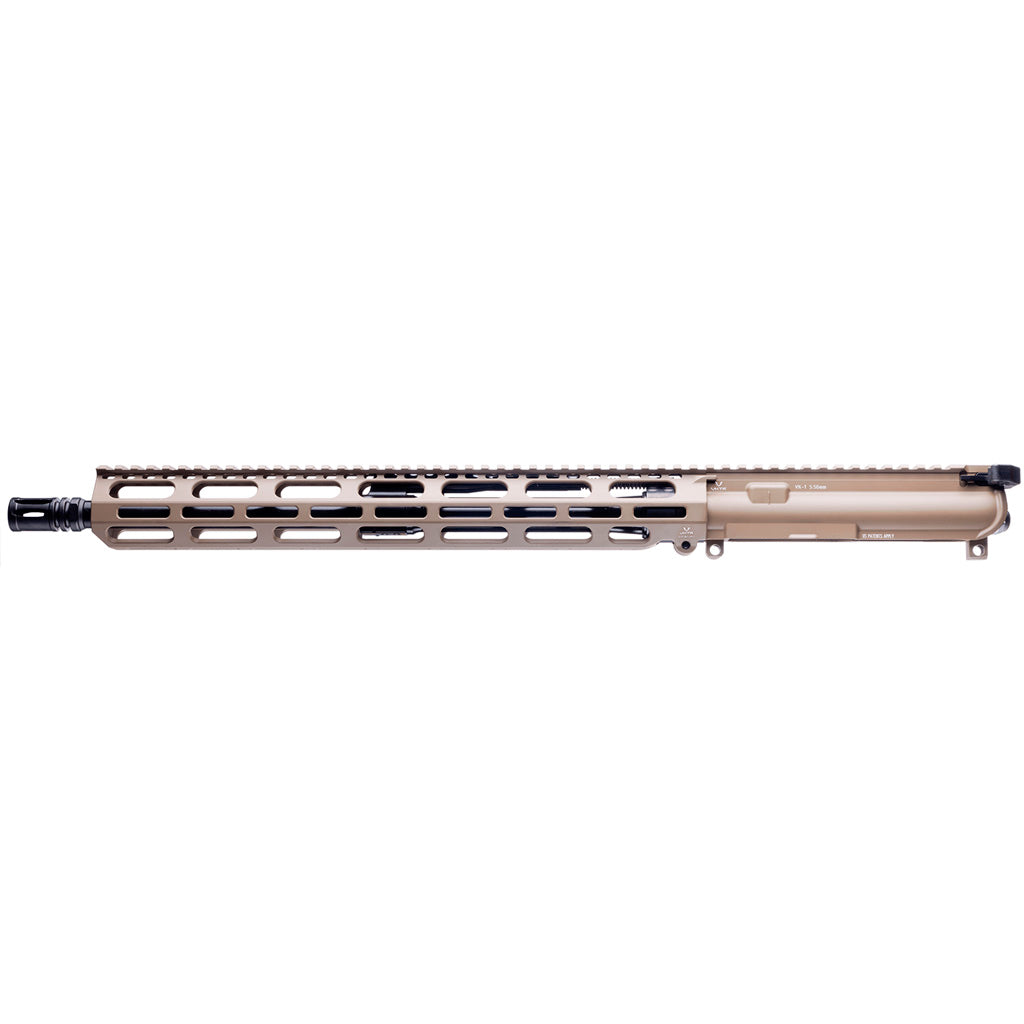 VKTR VK-1 Complete AR15 Piston Upper 5.56 FDE 16 in. with 15 in. MLOK Handguard
