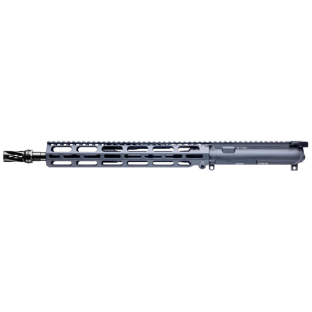 VKTR VK-1 Complete Upper 5.56 Sniper Gray 13.7 in. with HUX WRX Flash Hider and 12.5 in. MLOK Handguard