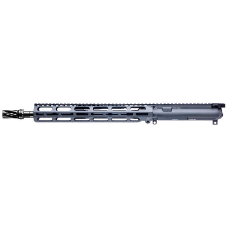 VKTR VK-1 Complete Upper 5.56 Sniper Gray 13.7 in. with HUX WRX Flash Hider and 12.5 in. MLOK Handguard
