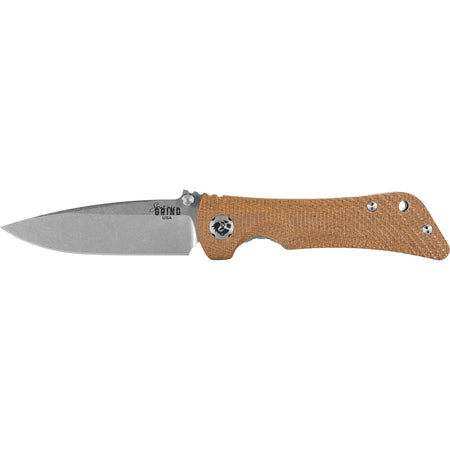 Southern Grind Spider Monkey Folder 3.25 in. Drop Point Magnacut Satin w/ Micarta