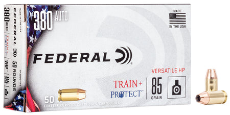Federal Train & Protect Versatile Hollow Point 85 Grain .380 ACP/Auto 1000 fps 604544658019