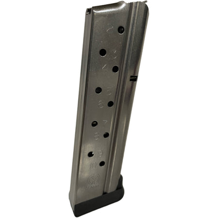 EAA Girsan 390510 9rd 9mm Magazine Compatible with MC1911S/MC1911C Black Steel