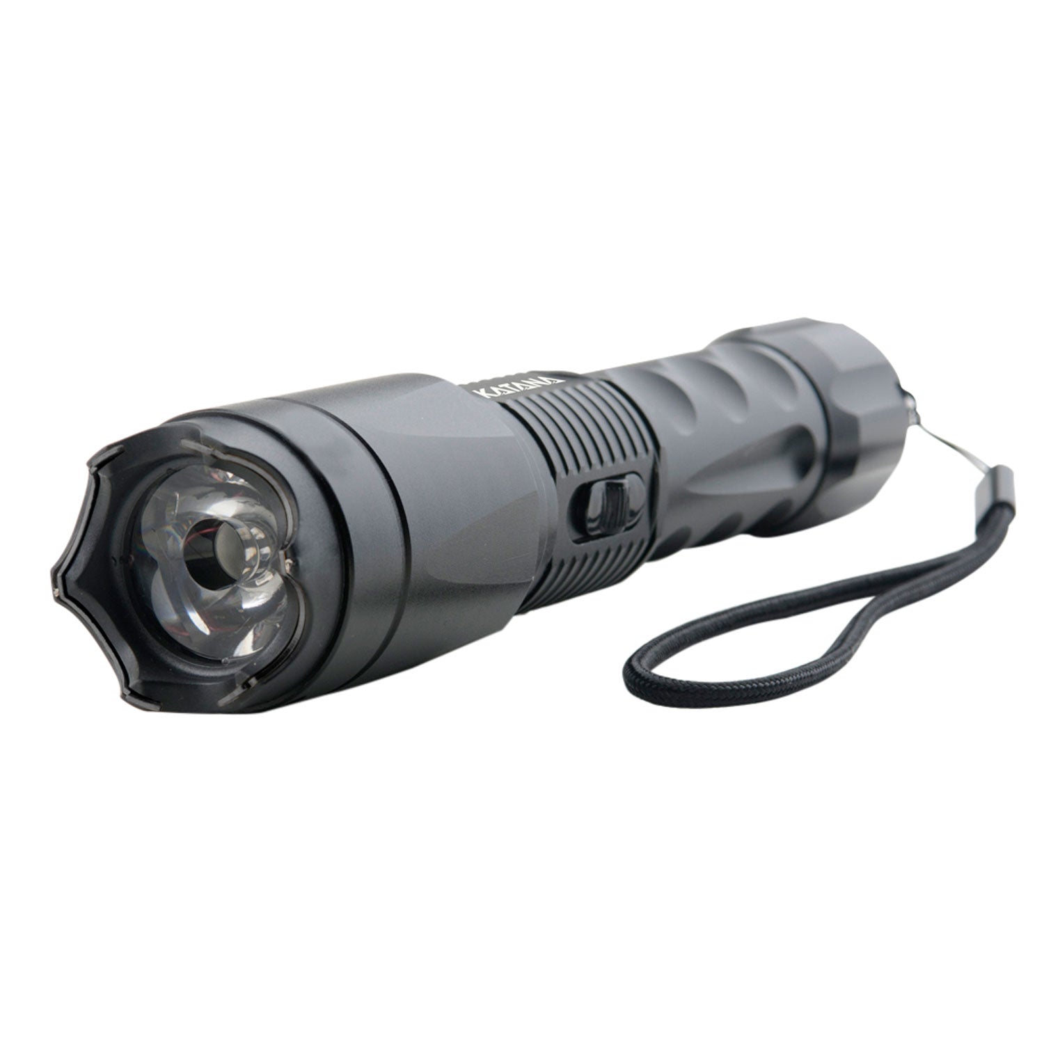 Guard Dog SGGDK400HV Katana 400-Lumen Stun Gun Flashlight with Steel-Point Tail Cap Black