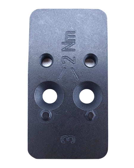 HK 50254263 VP9 OR Optic Mounting Plate #3 Black Steel C-More STS2 Footprint