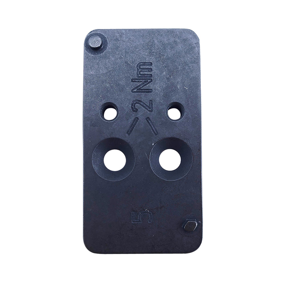 HK 50254265 VP9 OR Optic Mounting Plate #5 Black Steel Burris/Vortex Footprint