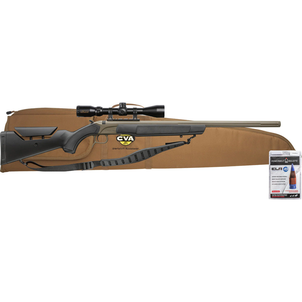 CVA Accura LR-X 45 Cal/285 ELR Muzzleloader Package 30" Barrel w/Scope