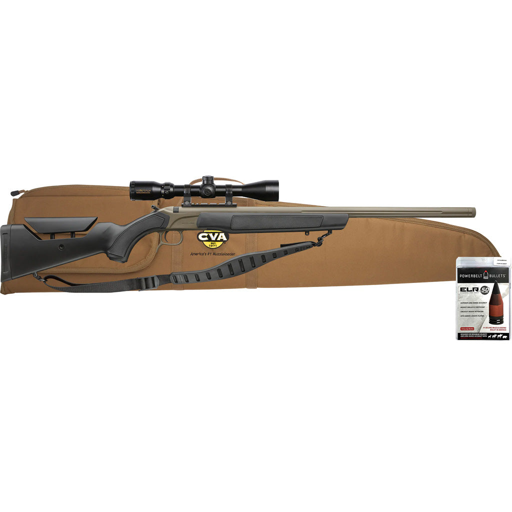 CVA Accura LR-X 50 Cal/330 ELR Muzzleloader Package 30" Barrel w/Scope
