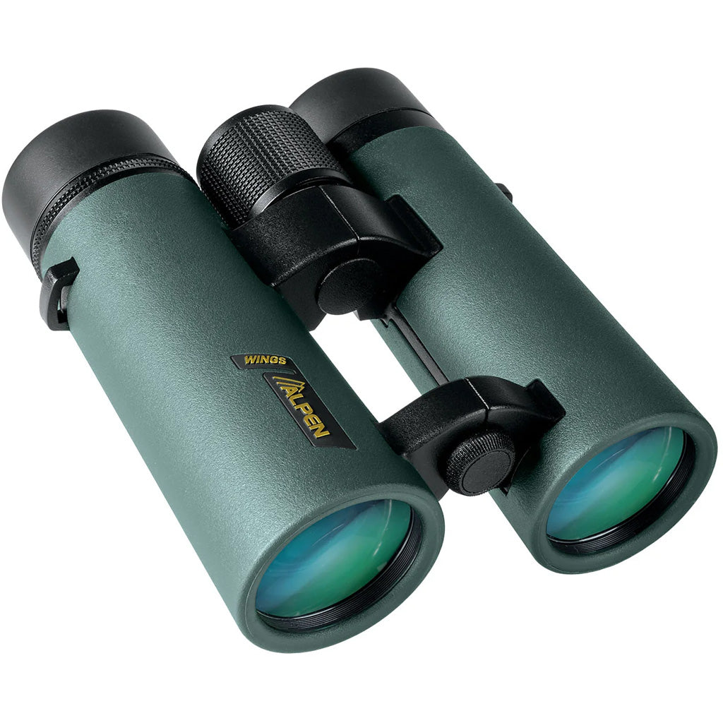 Alpen Wings 8x42 Waterproof Binoculars, Nitrogen-Purged, Green