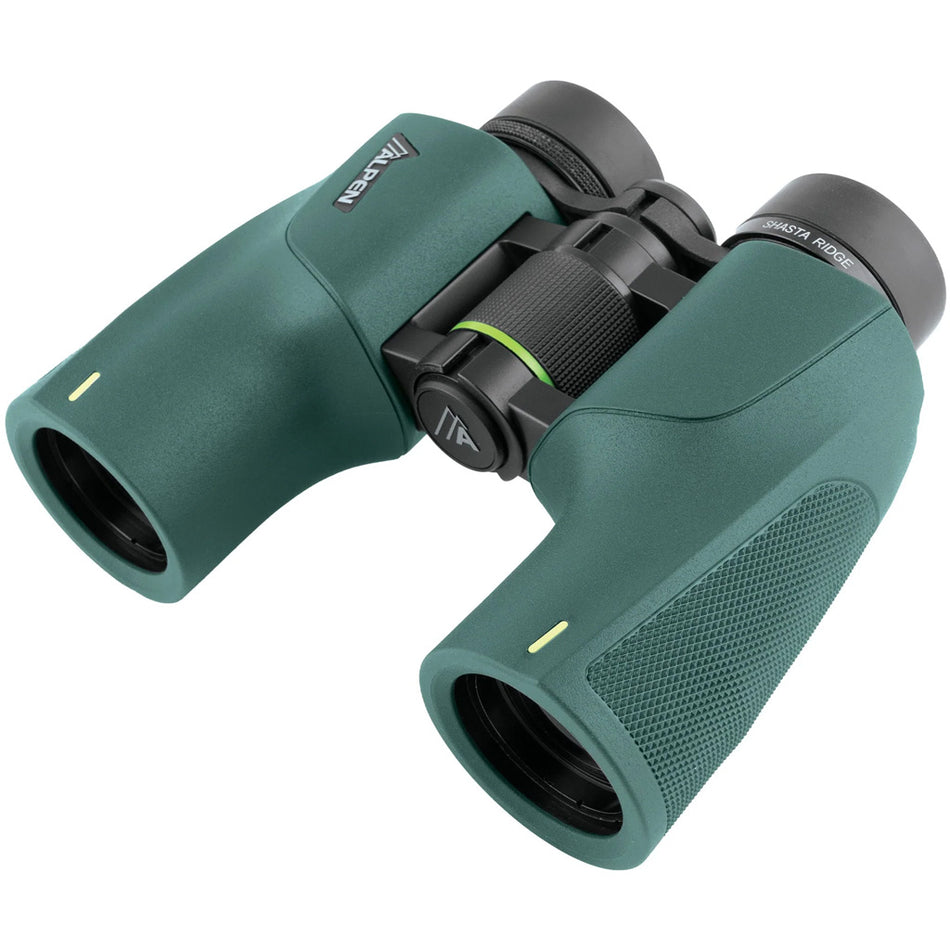 Alpen Shasta Ridge 10X36 Porro Prism Binoculars, K9 Glass, Green