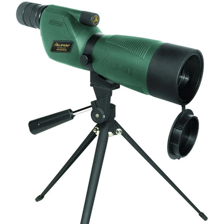 Alpen Kodiak 20-60X60 Waterproof Spotting Scope, Carry Case and Tripod Included, Green