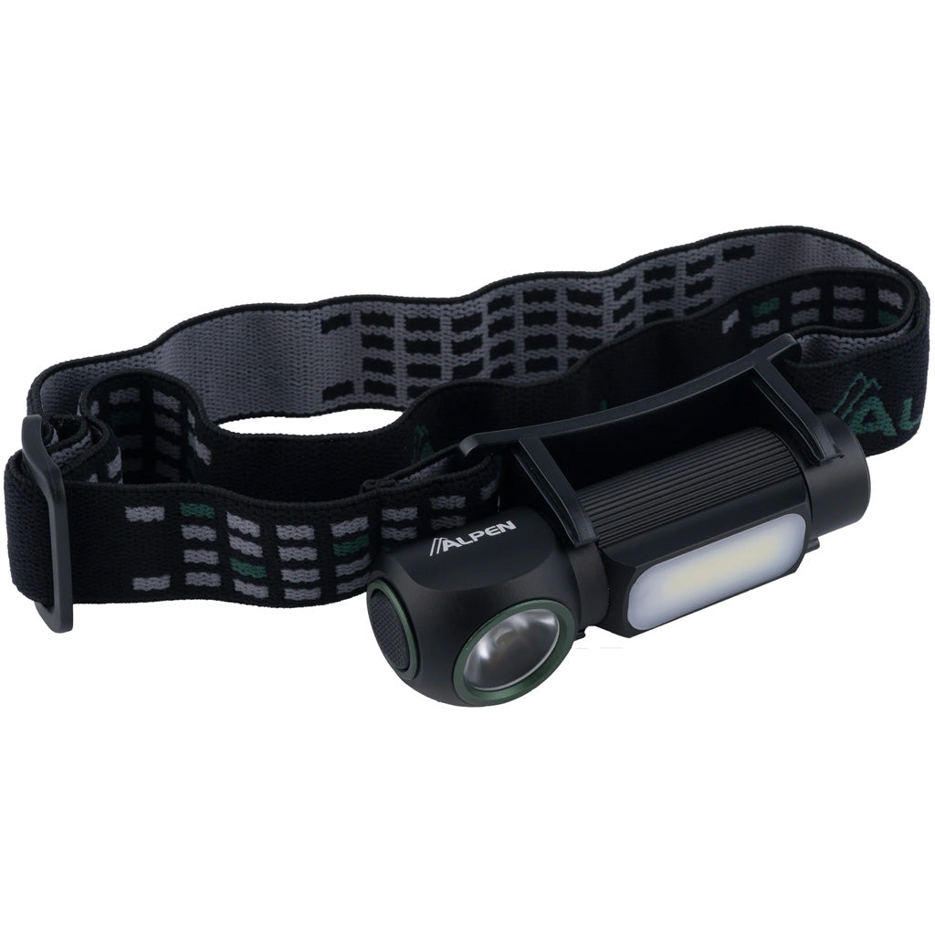 Alpen Tek-Light LED Headlamp 500/250/100/55 Lumen Rechargeable Red Mode