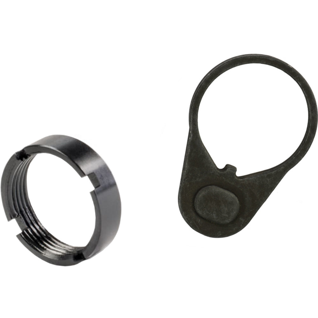 White Label Armory AR15 End Plate and Castle Nut Set - Mil-Spec