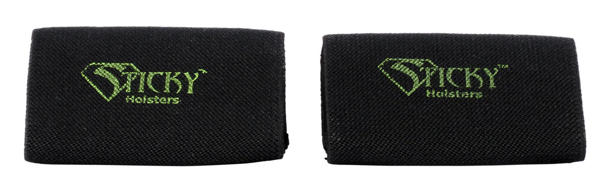 Sticky Holsters BSX2 Belt Slide Magazine Carrier Black Elastic Pack of 2