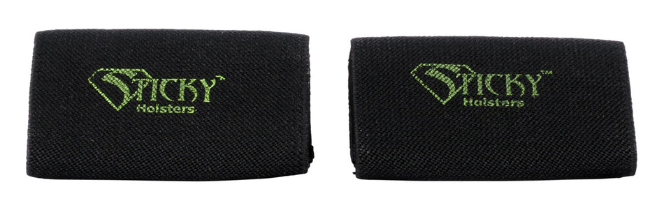 Sticky Holsters BSX2 Belt Slide Magazine Carrier Black Elastic Pack of 2