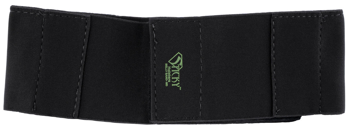Sticky Holsters BBMD Medium Belly Band Black Plush Elastic 32"-42" Waist