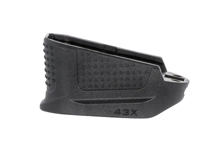 Strike Industries EMPG43XBK G43X Mag Extension Plate Adds 2 Rounds Black Polymer