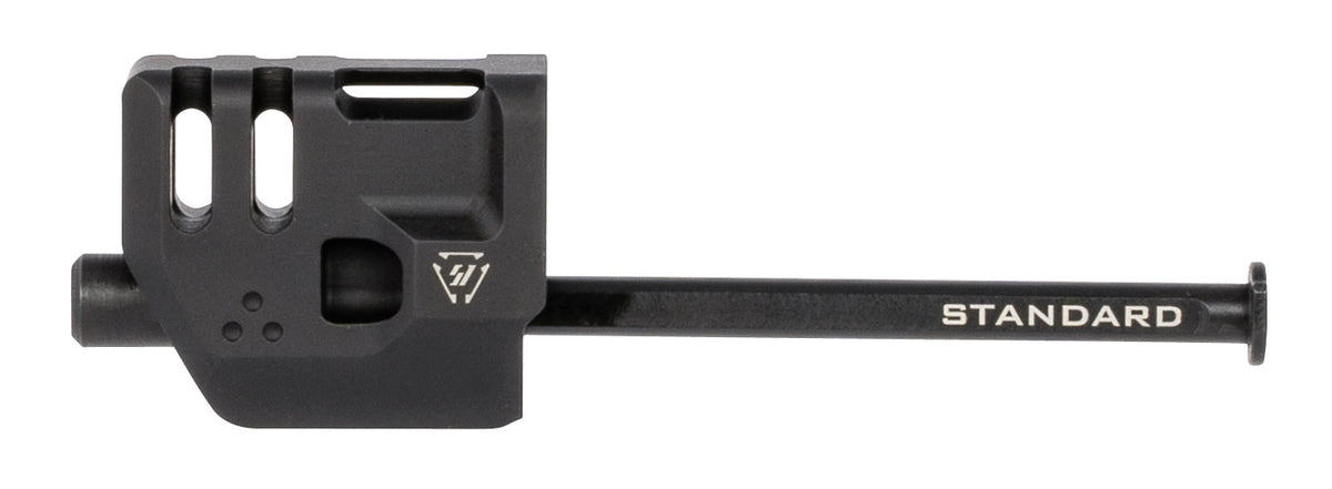 Strike Industries G4 Mass Driver Comp 9mm for Glock 17 Gen 4 Black Aluminum 1.41" OAL