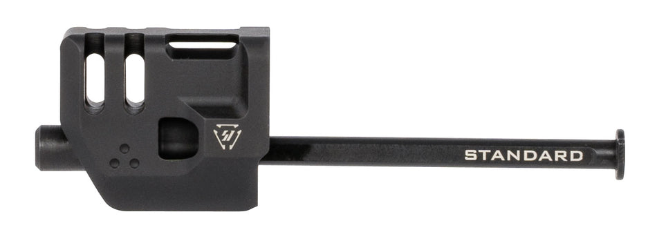 Strike Industries G4 Mass Driver Comp 9mm for Glock 17 Gen 4 Black Aluminum 1.41" OAL