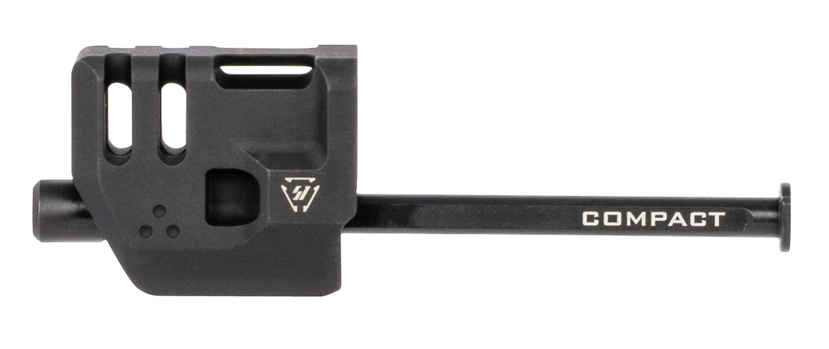 Strike Industries G4 Mass Driver Comp 9mm for Glock 19 Gen 4 Black Aluminum 1.41" OAL