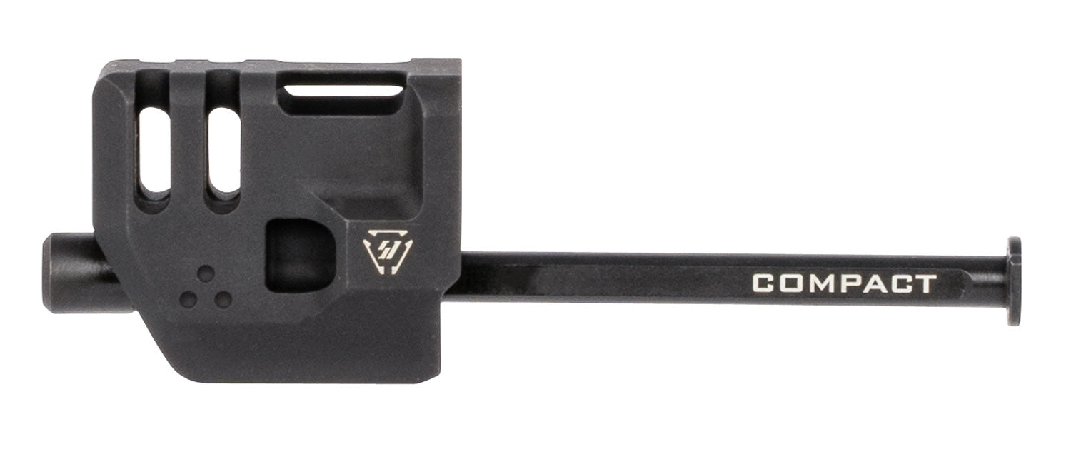 Strike Industries G4 Mass Driver Comp 9mm for Glock 19 Gen 4 Black Aluminum 1.41" OAL