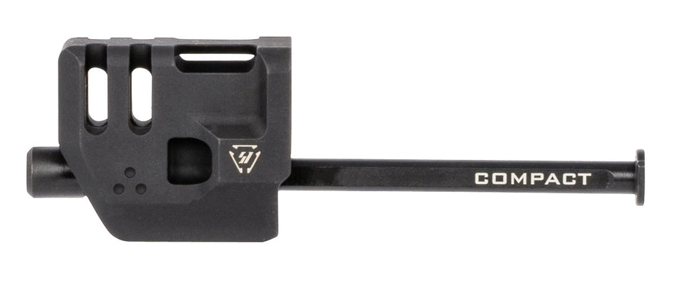 Strike Industries G4 Mass Driver Comp 9mm for Glock 19 Gen 4 Black Aluminum 1.41" OAL