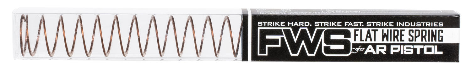 Strike Industries Pistol Buffer System Flat Wire Spring for AR Platforms