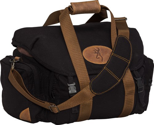 Browning Lona Canvas Shell Shooting Bag 19" Black/Brown