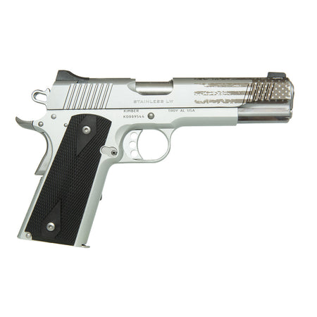 Kimber Custom LW Pistol Bundle 45 ACP 5 in. Patriot Edition 8 rd. Holster 3 Mags