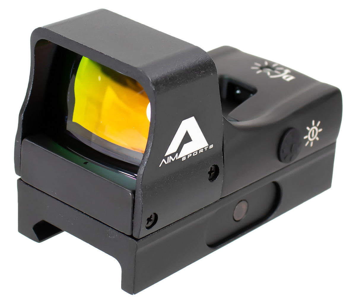 Aim Sports RT5C1 Matte Black Compact Red Dot Reflex Sight 1x27mm 3.5 MOA