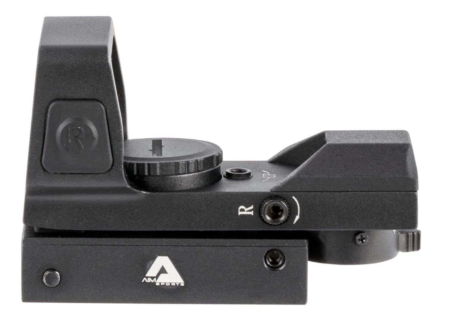 Aim Sports RT503F Matte Black Full-Size Red/Green Multi-Reticle Reflex Sight 1x33mm