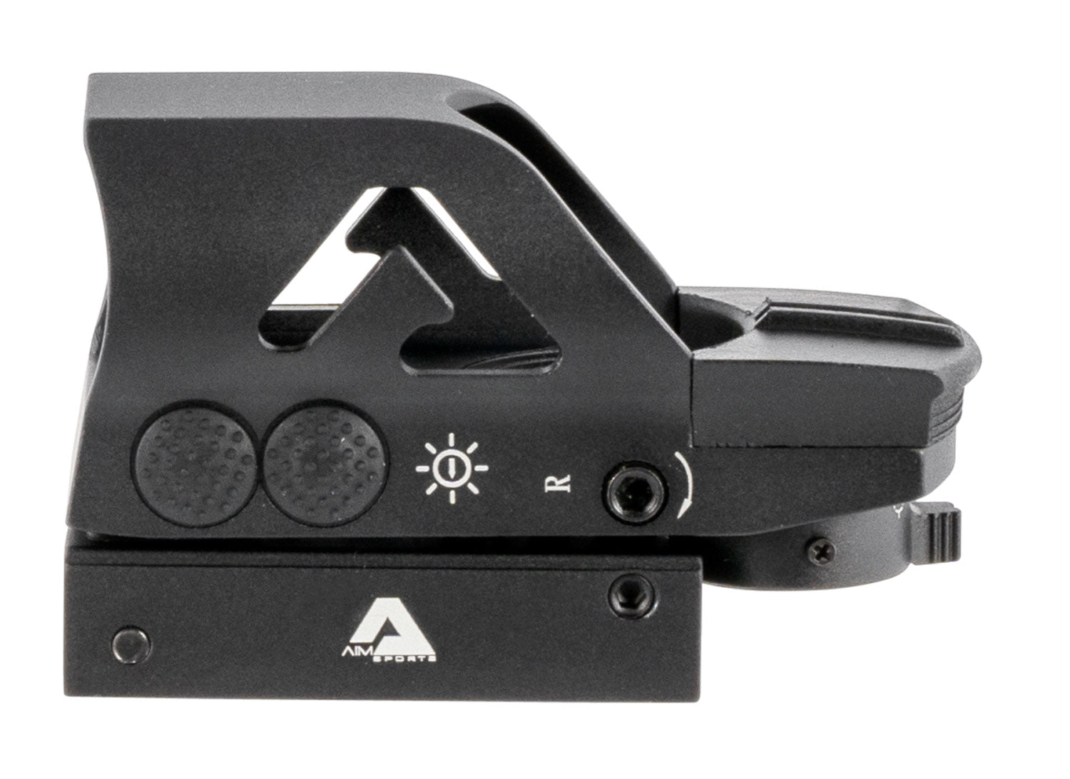 Aim Sports RT506C Matte Black Full-Size Red/Green Dual-Illuminated Reflex Sight 1x34mm