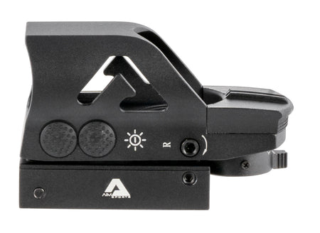 Aim Sports RT506C Matte Black Full-Size Red/Green Dual-Illuminated Reflex Sight 1x34mm