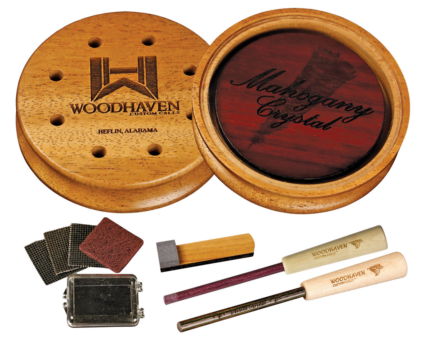 Woodhaven WH355 Mahogany Vision Cup Crystal Turkey Friction Call