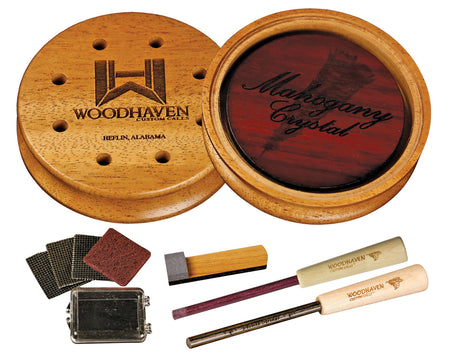 Woodhaven WH355 Mahogany Vision Cup Crystal Turkey Friction Call