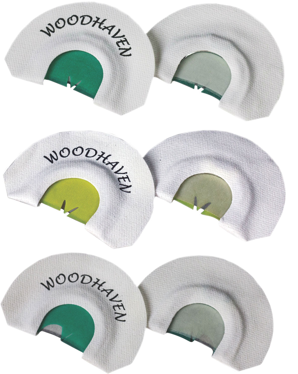 WoodHaven WH016 Top 3 Pro Pack Triple Reed Diaphragm Turkey Call 3-Pack