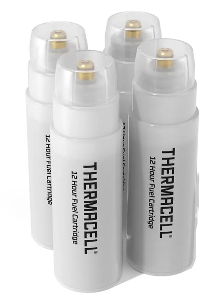 Thermacell C4 White Fuel-Only Repellent Cartridge Refill 15 ft Mosquito Zone 4 Per Pack