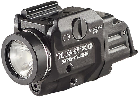 Streamlight TLR-8A Flex Black Anodized Aluminum Weapon Light 500 Lumens Green Laser Rail Mount