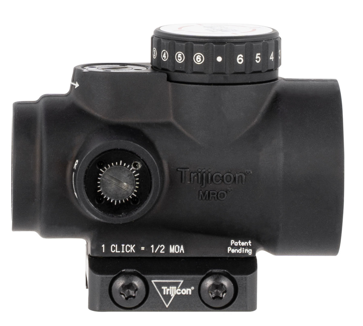 Trijicon 2200051 MRO HD 1x25mm Matte Black Multi Reticle Reflex Sight Low Mount