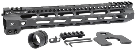 Midwest Industries MICRLW12625 AR-15 Combat Lightweight 12.625" M-LOK Handguard Black Anodized