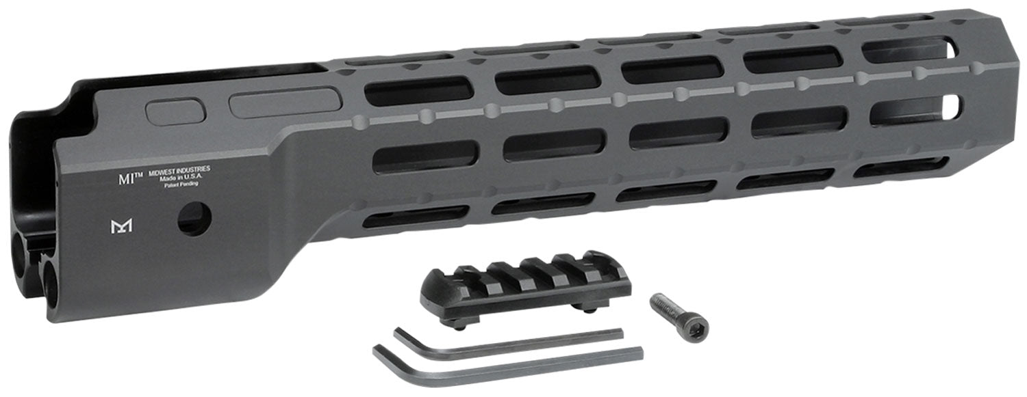 Midwest Industries MICRPC9 Ruger PC9 Carbine 12" M-LOK Handguard Black Hardcoat Anodized Aluminum
