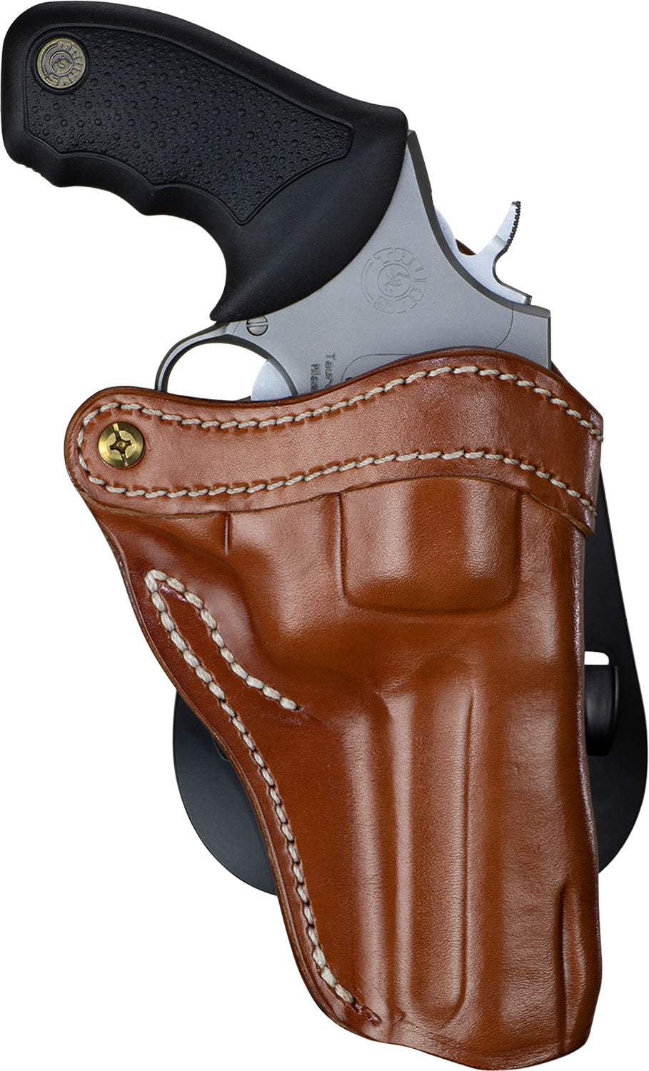 1791 Gunleather RVH2 Classic Brown Leather OWB Paddle Holster – Ruger GP100 & K/L Frame Revolvers, Right Hand