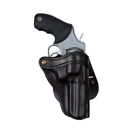 1791 Gunleather RVH2 Signature Brown Leather OWB Paddle Holster – Ruger GP100 & K/L Frame Revolvers, Right Hand