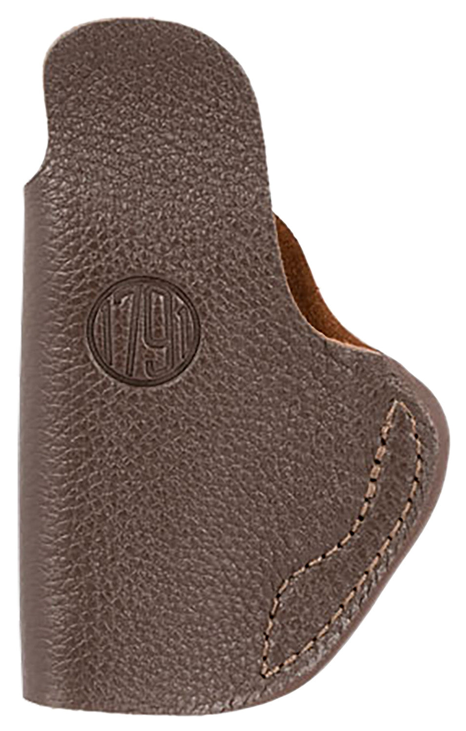 1791 Gunleather Fair Chase IWB Classic Brown Deer Hide Size 01 Holster – Ruger LCP 380 / S&W Bodyguard / Walther PPK, Right Hand