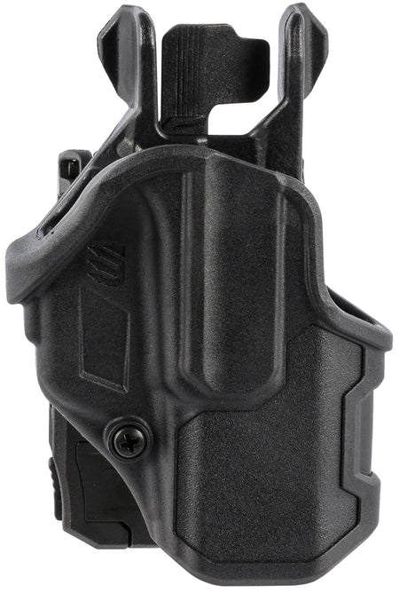 Blackhawk 410770BKR T-Series L2C Right Hand OWB Black Polymer Holster Compatible w/Sig P365/P365XL