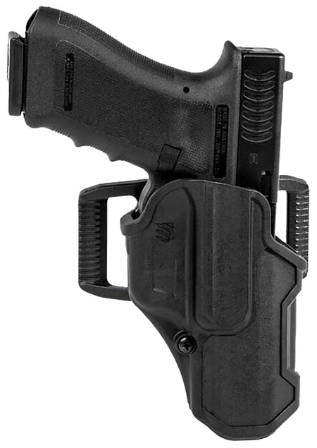 Blackhawk T-Series L2C Non-Light Bearing Outside Waistband Holster Black Polymer Fits Glock 20/21/37/38 RH