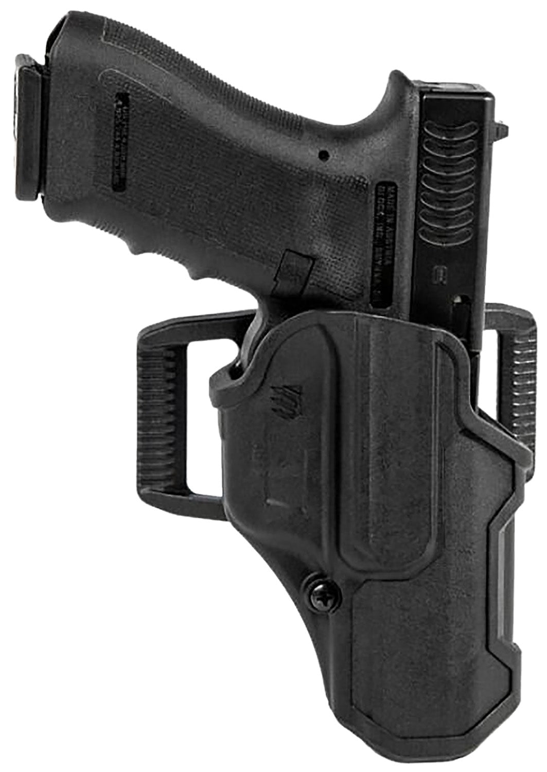 Blackhawk T-Series L2C Non-Light Bearing Outside Waistband Polymer Belt Slide Holster for Colt 1911 RH